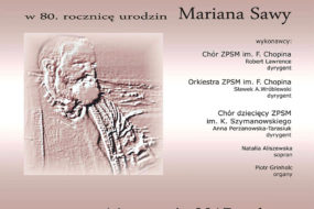 Marian Sawa - koncert