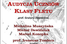 Audycja uczniów prof. Grażyny Zbijowskiej