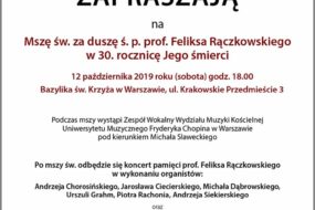 Koncert - Bazylika Św. Krzyża w W-wie