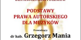 Afisz seminarium - Prawo Autorskie