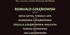 Afisz - R. Golebiowski, Koncert Jubileuszowy 13.10.2016