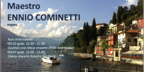 Ennio Cominetti - afisz warsztatów 3.02.2017