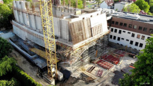Budowa sali koncertowej - zdjęcie z dnia 15.06.2020