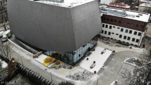 Budowa sali koncertowej - zdjęcie z dnia 07.12.2021