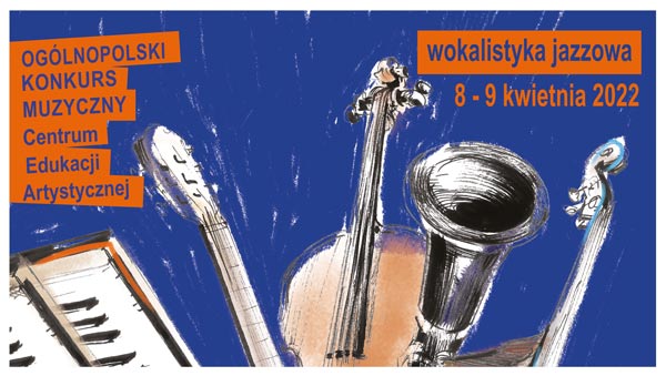 Baner Konkursu CEA Wokalistyka Jazzowa 2022